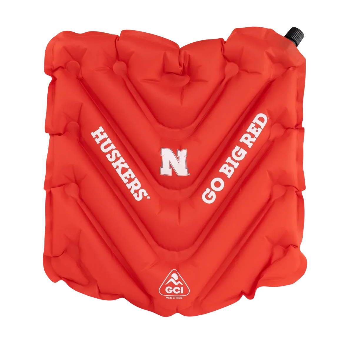College V Seat™ Inflatable Stadium Cushion - Nebraska Cornhuskers - Weekend Tailgate